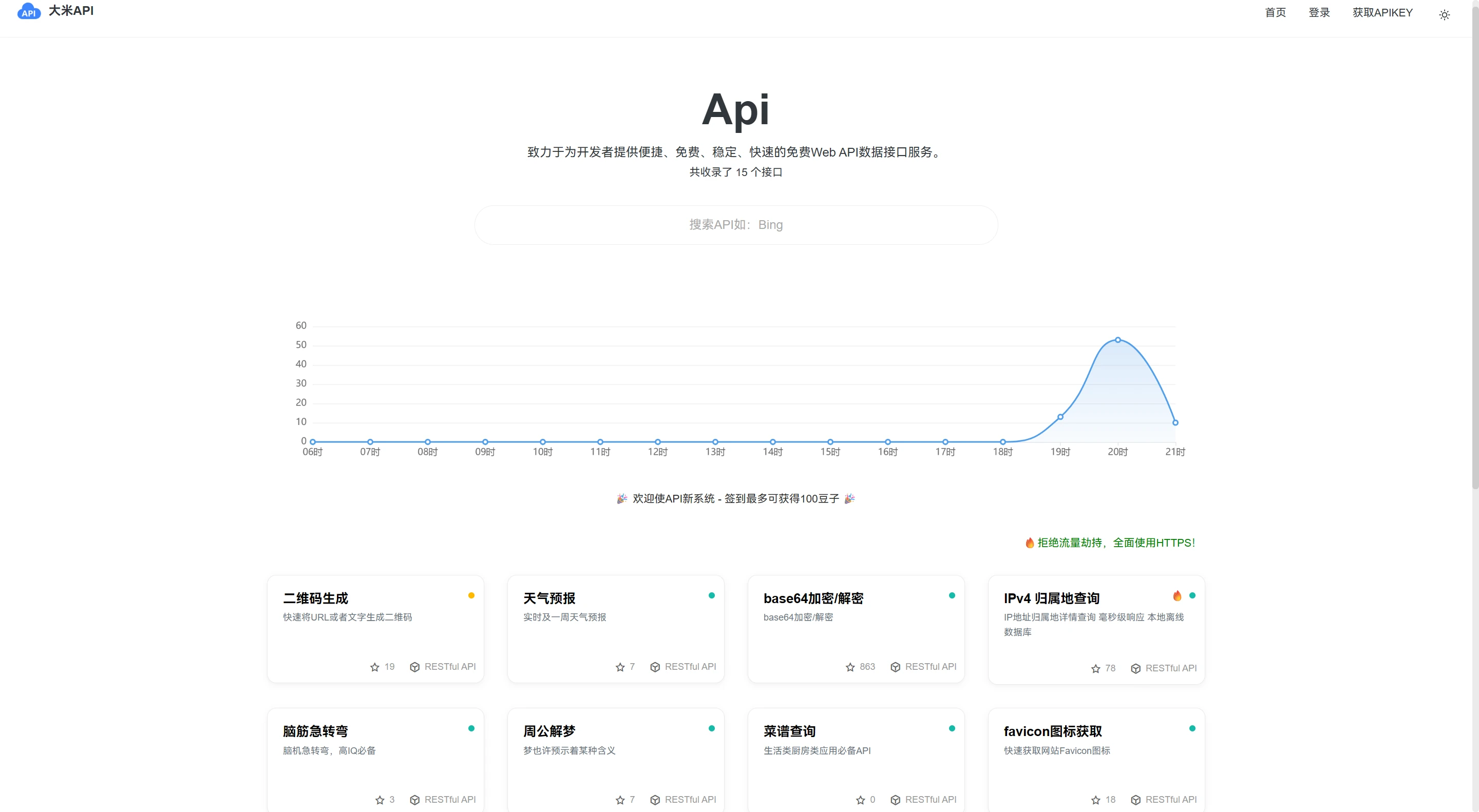大米API接口简介及购买说明